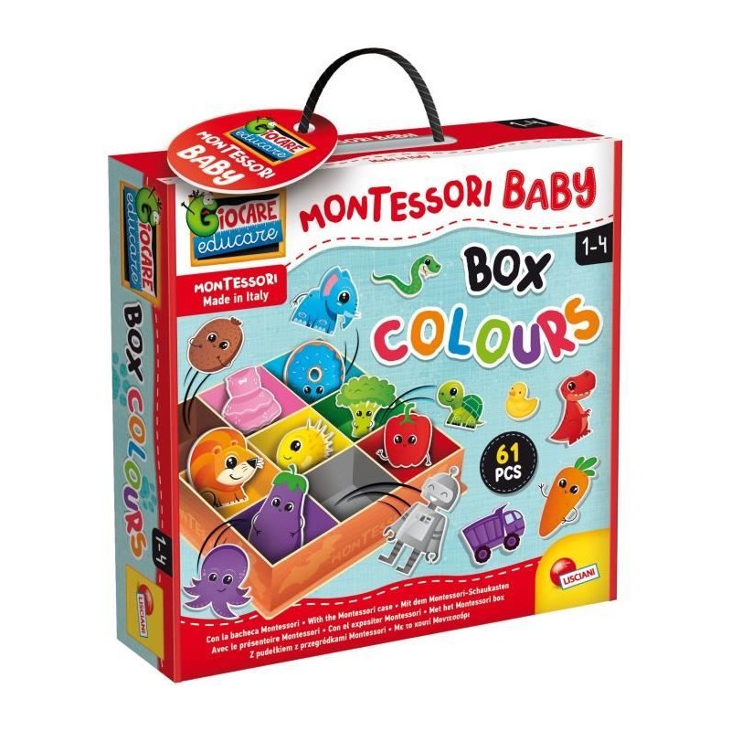 Box Colours - jeux d'apprentissage - basé sur la méthode Montessori Box Colours - jeux d'apprentissage - basé sur la méthode Montessori