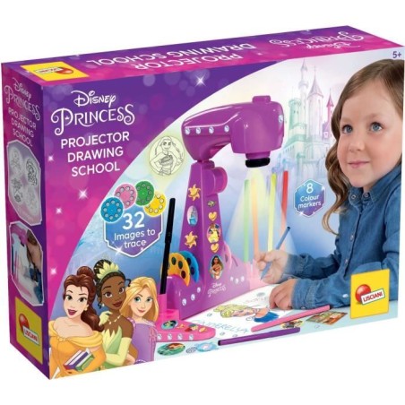 Projecteur de dessins - LISCIANIGIOCHI - PRINCESSES - Accessoires Incl