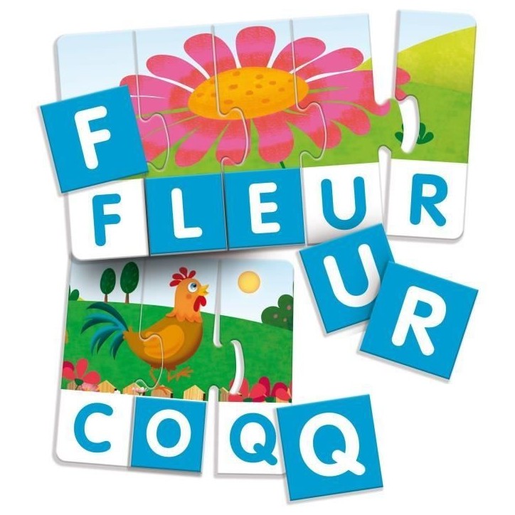 Lettres et Mots - Carotina - Apprendre a lire et a écrire simplement - LISCIANI