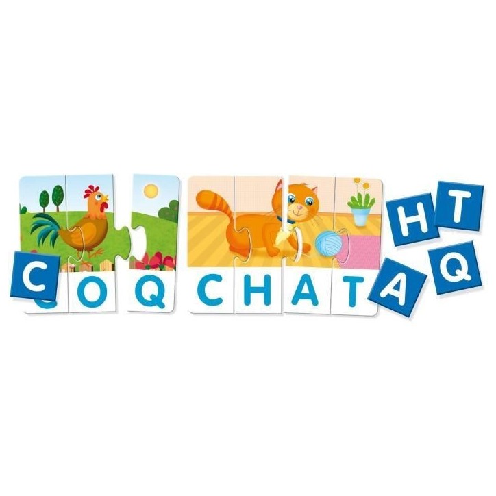 Lettres et Mots - Carotina - Apprendre a lire et a écrire simplement - LISCIANI