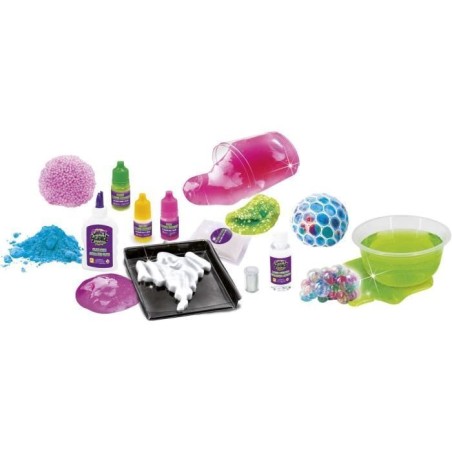Slime de la Nuit - Kit Scientifique - CRAZY SCIENCE - Phosphorescent, Composants lumineux