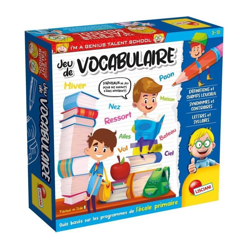 Talent School - Jeu de Parcours a Quiz - LISCIANIGIOCHI - Cartes Quiz, Talent School - Jeu de Parcours a Quiz - LISCIANIGIOCHI - Cartes Quiz,