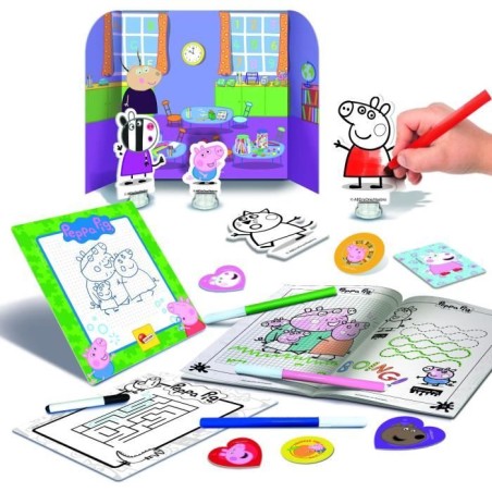 Sac a dos école de dessin Peppa Pig - LISCIANI