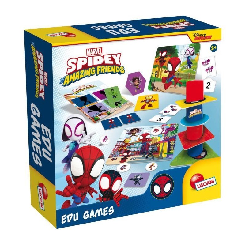 Collection de 10 jeux éducatifs pour les plus petits - Spidey - Edu G Collection de 10 jeux éducatifs pour les plus petits - Spidey - Edu G