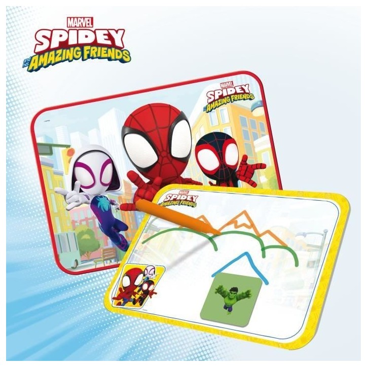 Bureau d'activités pour enfants - Spidey Super desk - Edu games - LISCIANI
