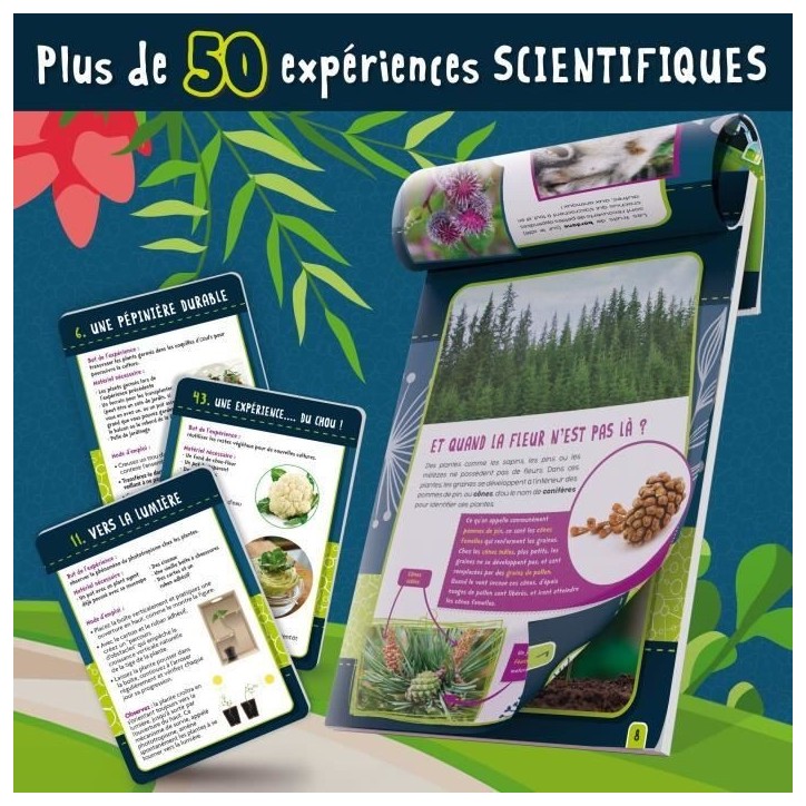 Génius Science - jeu scientifique - la botanique - LISCIANI Génius Science - jeu scientifique - la botanique - LISCIANI