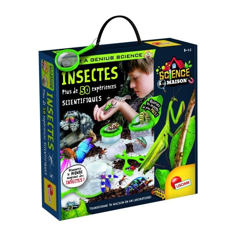 Génius Science - jeu scientifique - les insectes - LISCIANI Génius Science - jeu scientifique - les insectes - LISCIANI