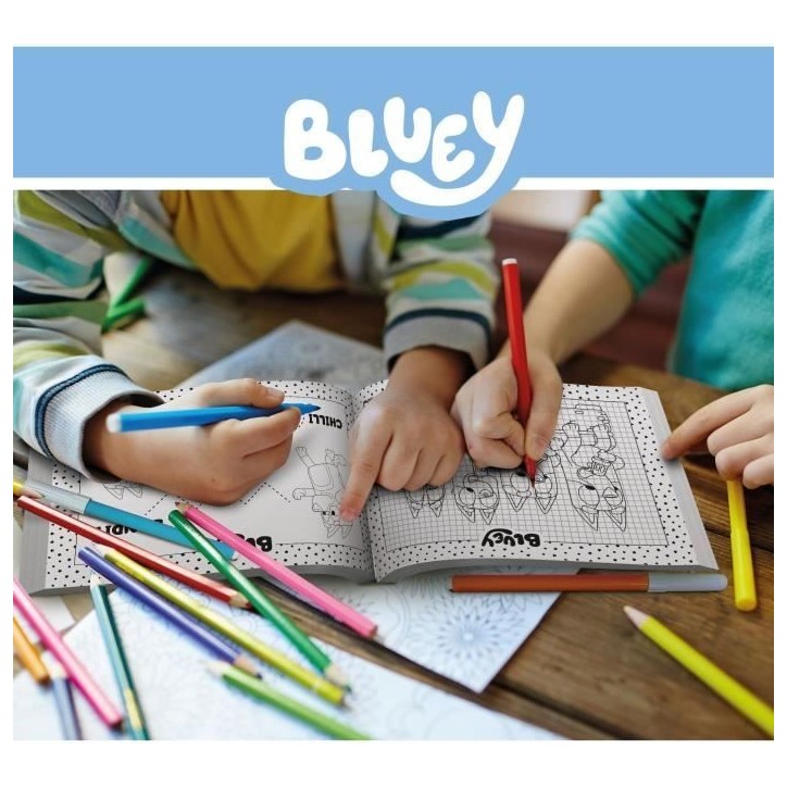 Ecole de dessin - Bluey drawing school - Kit complet pour apprendre a dessiner - LISCIANI Ecole de dessin - Bluey drawing school - Kit complet pour apprendre a dessiner - LISCIANI