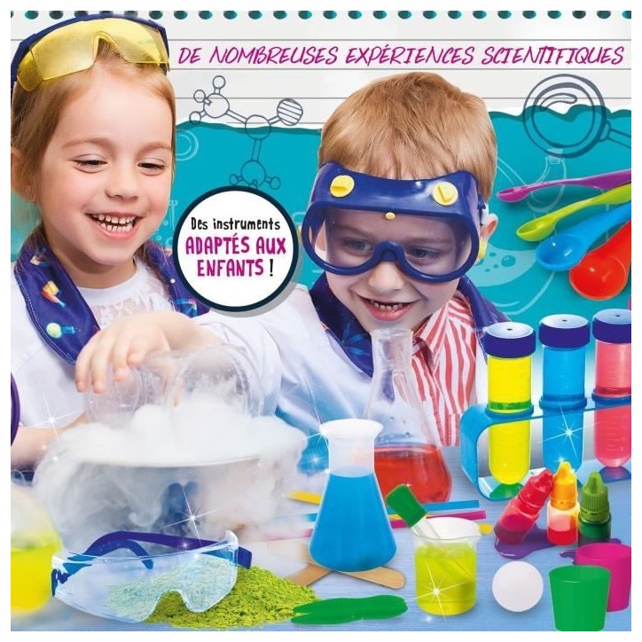 Jeu scientifique pour enfants - LISCIANI - Génius Science - Je suis un petit scientifique - A partir de 5 ans Jeu scientifique pour enfants - LISCIANI - Génius Science - Je suis un petit scientifique - A partir de 5 ans