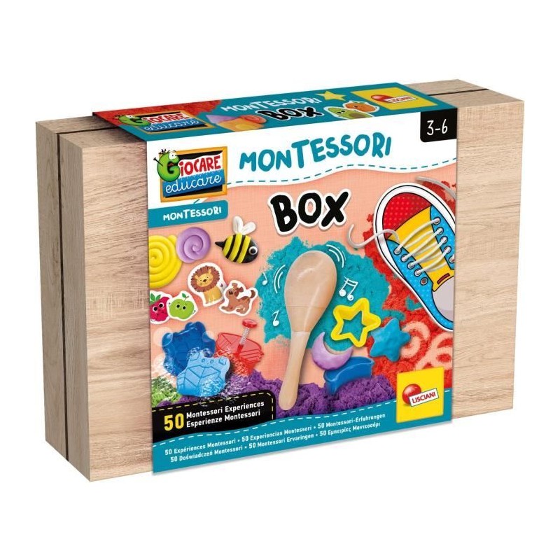 Laboratoire éducatif - LISCIANI - Montessori - 50 expériences - Mat Laboratoire éducatif - LISCIANI - Montessori - 50 expériences - Mat