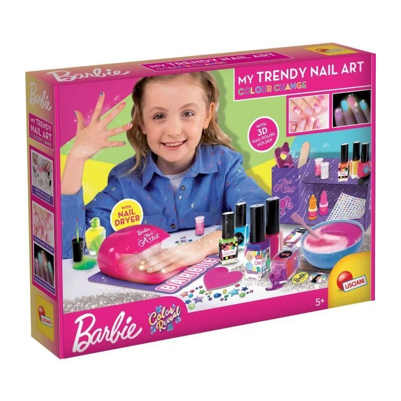 Vernis a Ongles Color Change - Kit Créatif - LISCIANIGIOCHI - Seche o Vernis a Ongles Color Change - Kit Créatif - LISCIANIGIOCHI - Seche o