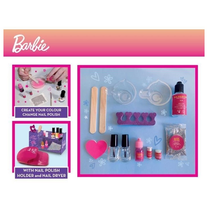 Vernis a Ongles Color Change - Kit Créatif - LISCIANIGIOCHI - Seche ongles, Vernis changeants Vernis a Ongles Color Change - Kit Créatif - LISCIANIGIOCHI - Seche ongles, Vernis changeants