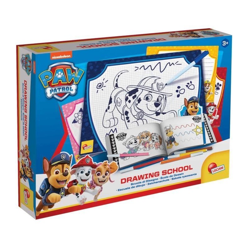 Kit de dessin - LISCIANIGIOCHI - PAT'PATROUILLE - Feutres, Modele Pat' Kit de dessin - LISCIANIGIOCHI - PAT'PATROUILLE - Feutres, Modele Pat'