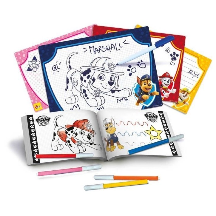 Kit de dessin - LISCIANIGIOCHI - PAT'PATROUILLE - Feutres, Modele Pat' Patrouille Kit de dessin - LISCIANIGIOCHI - PAT'PATROUILLE - Feutres, Modele Pat' Patrouille