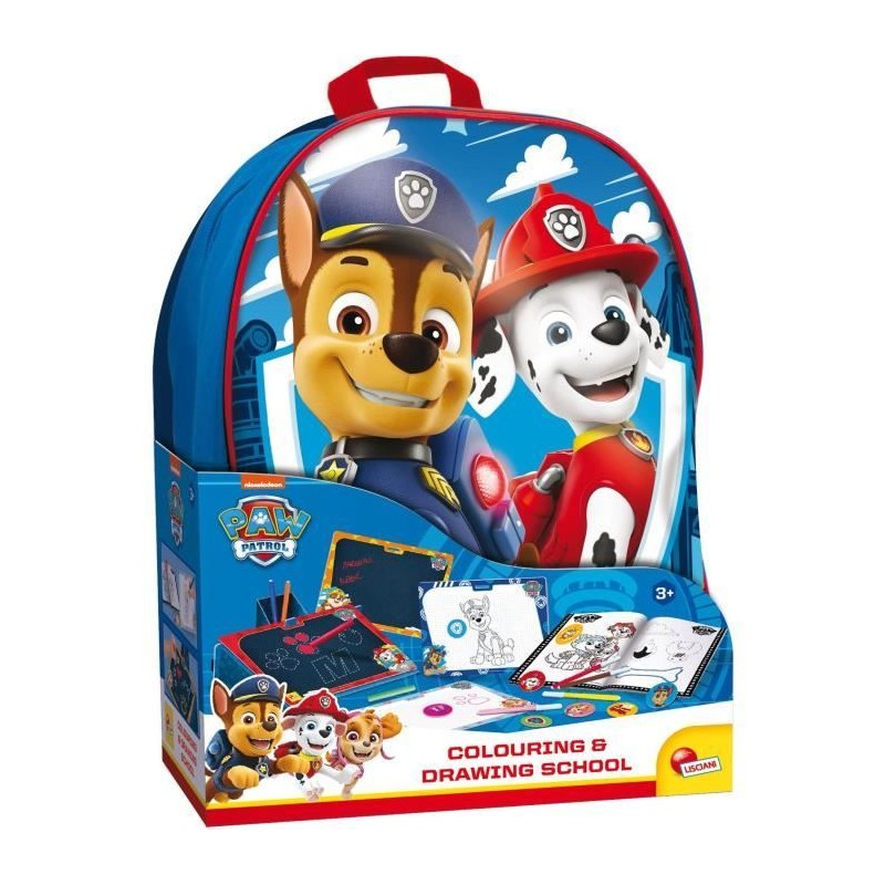 Sac a dos école de dessin et coloriage - Paw Patrol - LISCIANI Sac a dos école de dessin et coloriage - Paw Patrol - LISCIANI