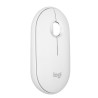 Souris - Sans fil - Logitech - Pebble Mouse 2 M350s - Blanche