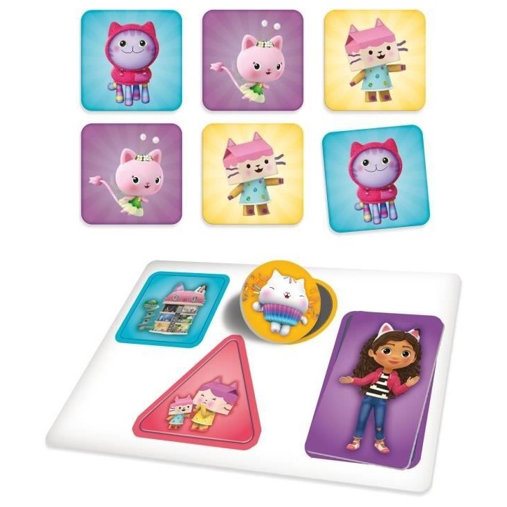 Table éducative - LISCIANI - Gabby's Dollhouse - Super Desk - Jeux logiques - Personnages animés - Activités ludiques Table éducative - LISCIANI - Gabby's Dollhouse - Super Desk - Jeux logiques - Personnages animés - Activités ludiques
