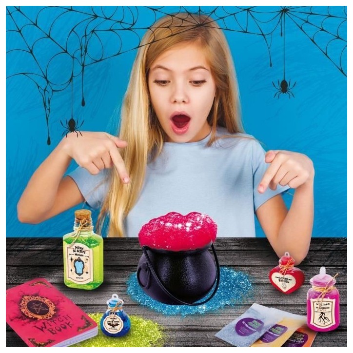 Kit magique - LISCIANI - Crazy Science - Maison des sorcieres - Expériences et potions - Découvertes originales Kit magique - LISCIANI - Crazy Science - Maison des sorcieres - Expériences et potions - Découvertes originales