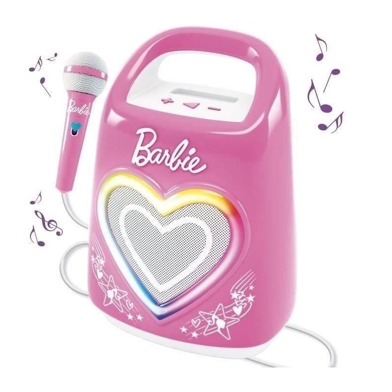 Enceinte Bluetooth - LISCIANI - Barbie Party - Compatible micro - Conn Enceinte Bluetooth - LISCIANI - Barbie Party - Compatible micro - Conn