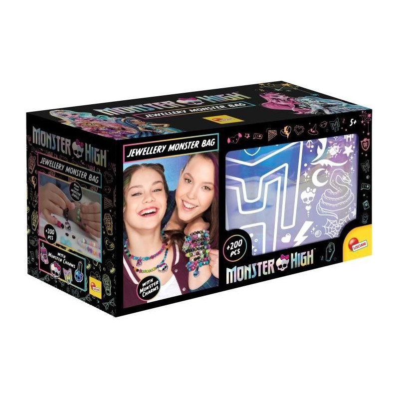 Kit bijoux - LISCIANI - Monster High - Scary Jewels Display - Perles e Kit bijoux - LISCIANI - Monster High - Scary Jewels Display - Perles e