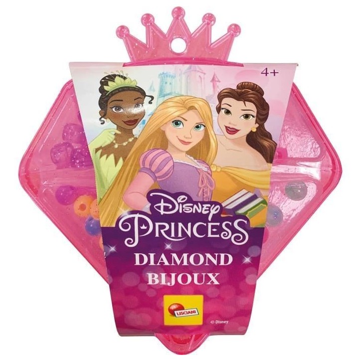 Coffret Bijoux - LISCIANIGIOCHI - Princesses - Coffret diamant, perles et breloques Coffret Bijoux - LISCIANIGIOCHI - Princesses - Coffret diamant, perles et breloques