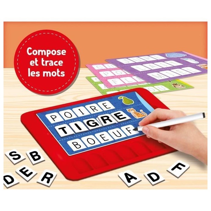 Jeu éducatif - LISCIANI - Carotina - Stylo parlant - Grand jeu vocabulaire - Alphabet interactif - Des 3 ans Jeu éducatif - LISCIANI - Carotina - Stylo parlant - Grand jeu vocabulaire - Alphabet interactif - Des 3 ans
