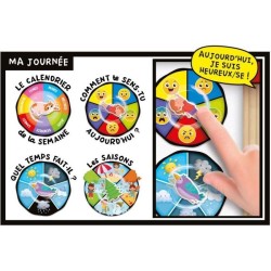 Tableau éducatif - LISCIANI - Montessori Pen - Super école - Activit