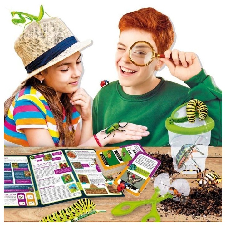 Découverte des insectes - Kit Scientifique - I'M A GENIUS POCKET Découverte des insectes - Kit Scientifique - I'M A GENIUS POCKET