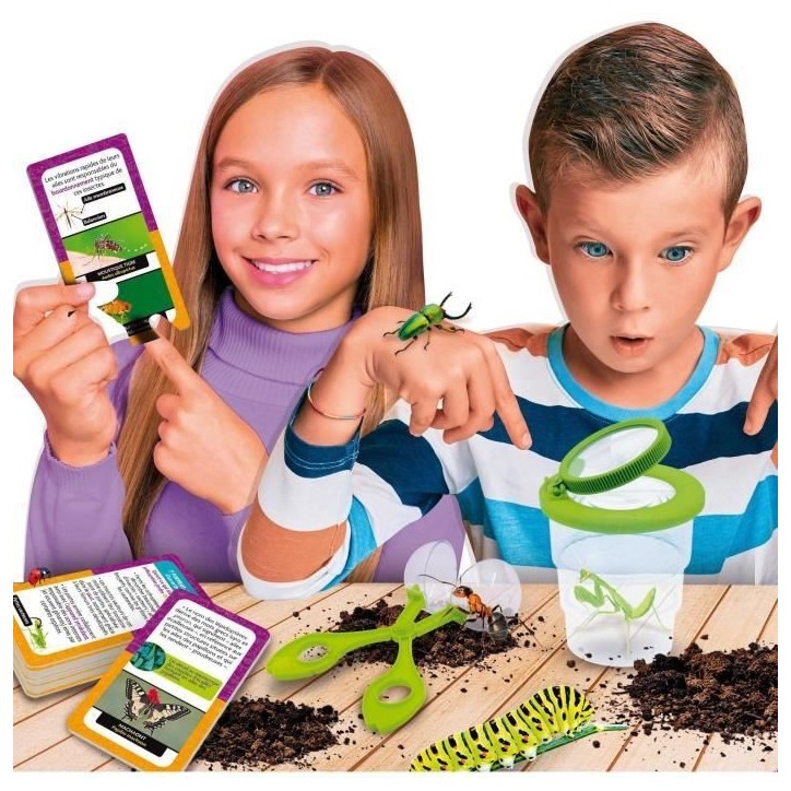 Découverte des insectes - Kit Scientifique - I'M A GENIUS POCKET Découverte des insectes - Kit Scientifique - I'M A GENIUS POCKET