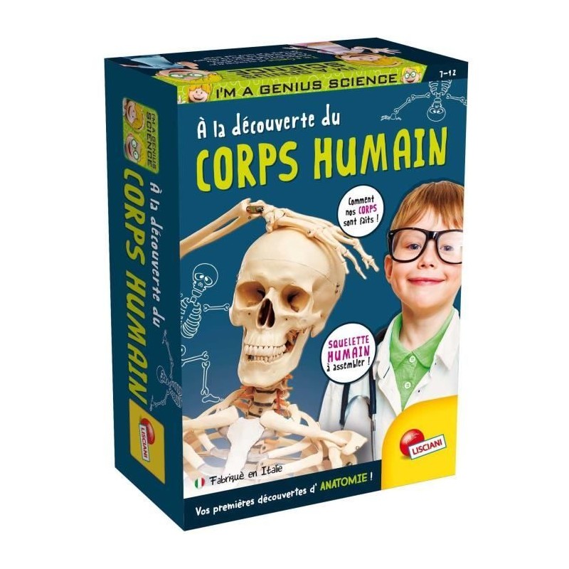 Découverte du corps humain - Kit Scientifique - I'M A GENIUS POCKET - Découverte du corps humain - Kit Scientifique - I'M A GENIUS POCKET -