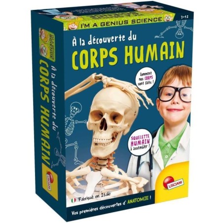 Découverte du corps humain - Kit Scientifique - I'M A GENIUS POCKET -