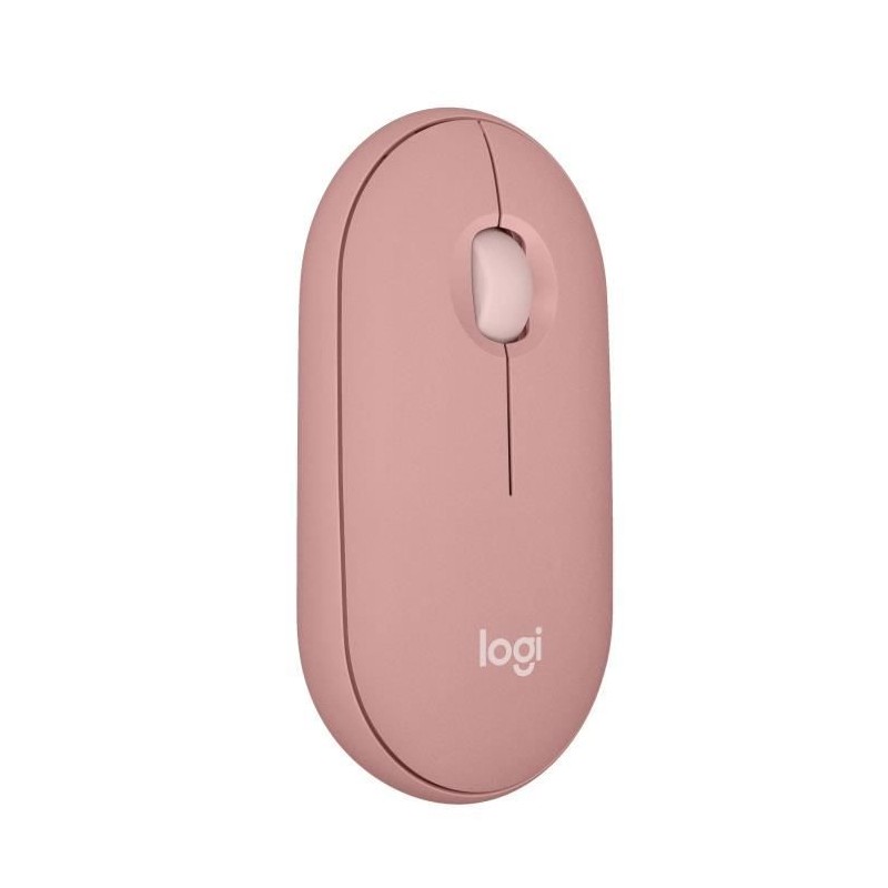 Souris - Sans fil - Logitech - Pebble Mouse 2 M350s - Rose Souris - Sans fil - Logitech - Pebble Mouse 2 M350s - Rose
