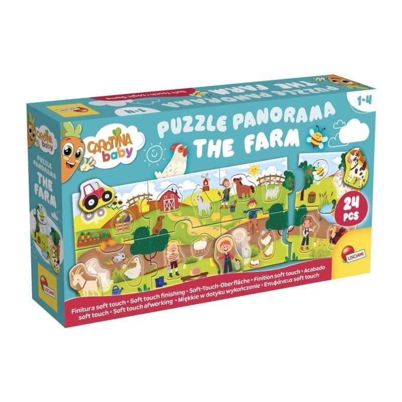 La Ferme - Puzzle panoramique - CAROTINA BABY - Développement de la l La Ferme - Puzzle panoramique - CAROTINA BABY - Développement de la l