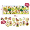La Ferme - Puzzle panoramique - CAROTINA BABY - Développement de la l