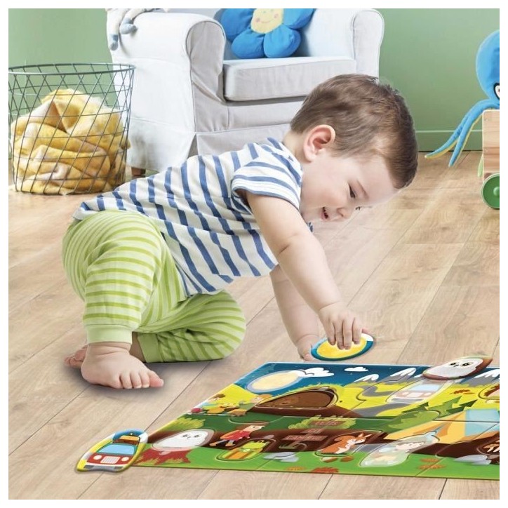 Les Bois - Puzzle panoramique - CAROTINA BABY - Développement de la logique, Motricité fine Les Bois - Puzzle panoramique - CAROTINA BABY - Développement de la logique, Motricité fine