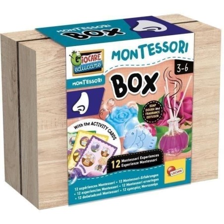 Kit sensoriel - LISCIANI - Montessori Box - L'odeur - Créer savons pa