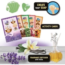 Kit sensoriel - LISCIANI - Montessori Box - L'odeur - Créer savons pa