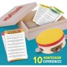 Jeu musical - LISCIANI - Montessori Box - L'ouie - Tambourin en bois -