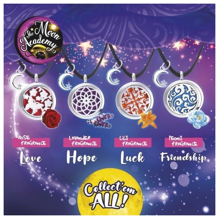 Amulettes parfumées - LISCIANI - The Moon Academy - Collection amulettes - Chance, amour, santé - Créations uniques Amulettes parfumées - LISCIANI - The Moon Academy - Collection amulettes - Chance, amour, santé - Créations uniques