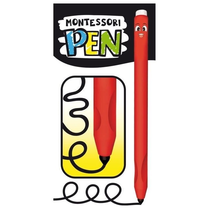Kit de dessin - LISCIANI - Montessori Pen - École de dessin - Stylo ergonomique - Tableaux effaçables - Activités créatives Kit de dessin - LISCIANI - Montessori Pen - École de dessin - Stylo ergonomique - Tableaux effaçables - Activités créatives