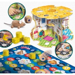 La maison de la souris - Jeu Montessori - MONTESSORI BOIS - Maison de