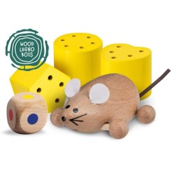 La maison de la souris - Jeu Montessori - MONTESSORI BOIS - Maison de