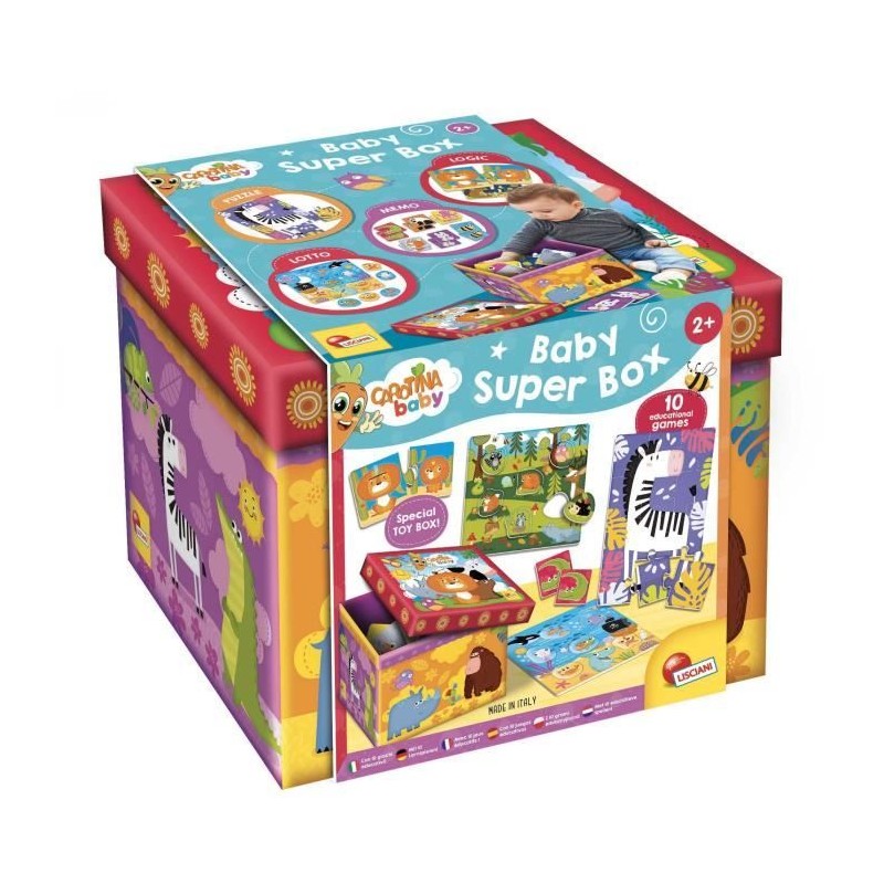 Super Box - CAROTINA BABY - Jeux éducatifs, Format géant Super Box - CAROTINA BABY - Jeux éducatifs, Format géant