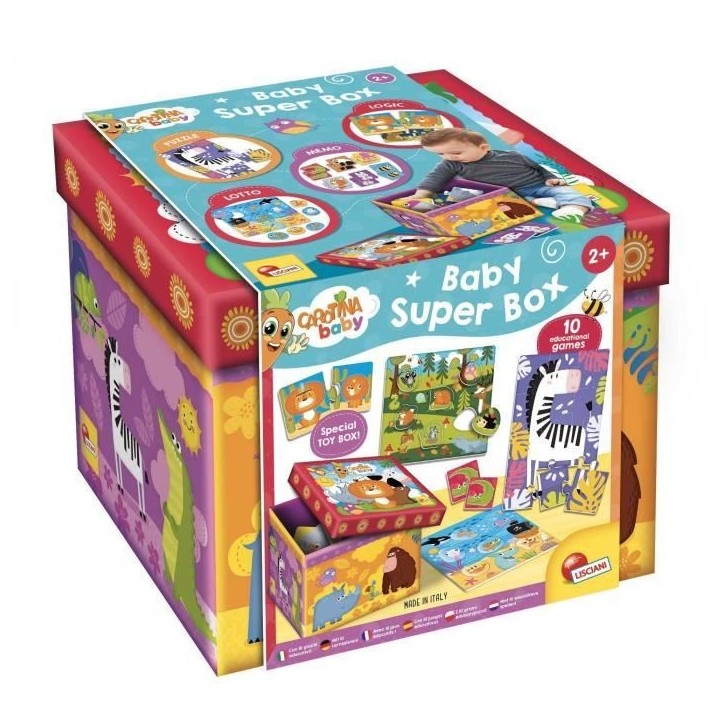 Super Box - CAROTINA BABY - Jeux éducatifs, Format géant Super Box - CAROTINA BABY - Jeux éducatifs, Format géant