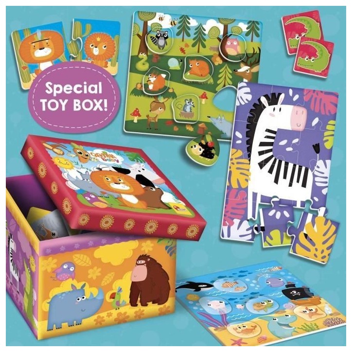Super Box - CAROTINA BABY - Jeux éducatifs, Format géant Super Box - CAROTINA BABY - Jeux éducatifs, Format géant