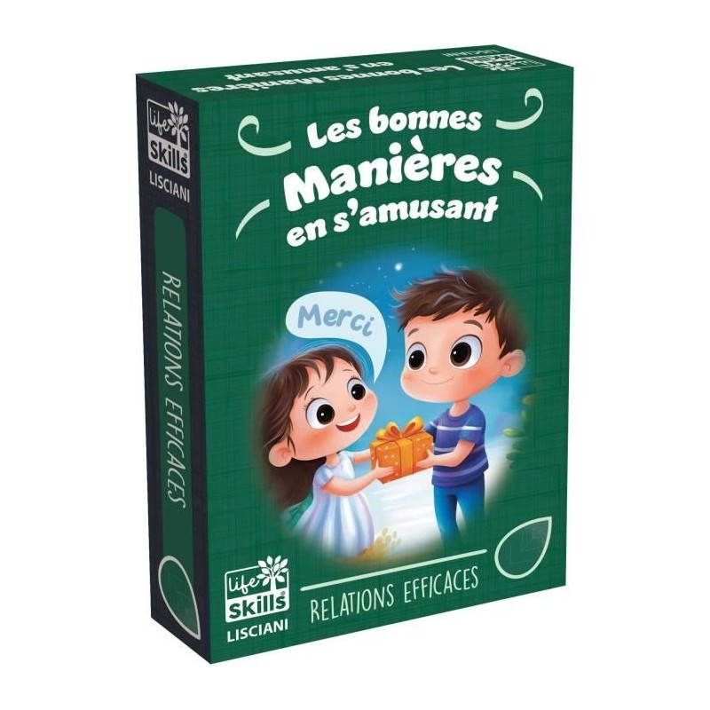 Jeu de cartes des bonnes manieres - Jeu Éducatif - LIFE SKILLS - Cart Jeu de cartes des bonnes manieres - Jeu Éducatif - LIFE SKILLS - Cart