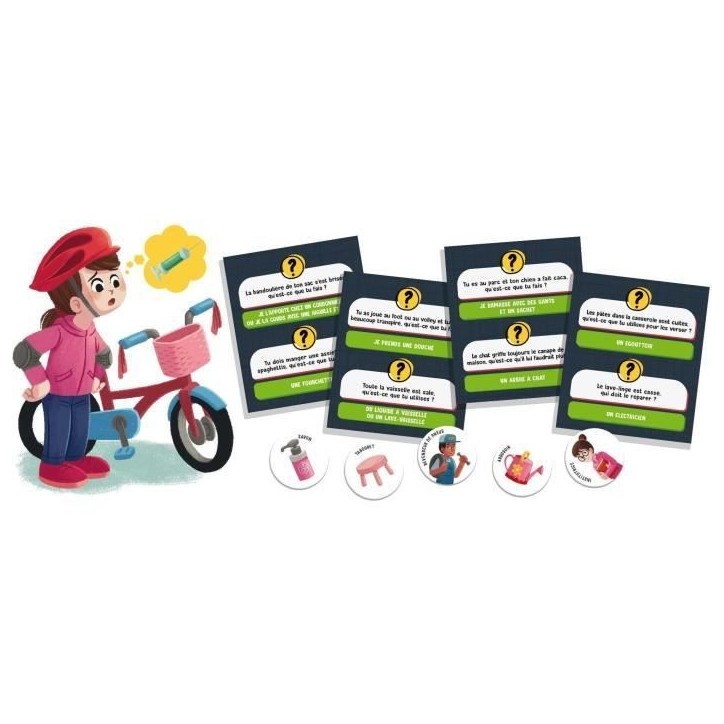 Résolution des problemes - Jeu de Plateau - LIFE SKILLS - Plateau illustré Résolution des problemes - Jeu de Plateau - LIFE SKILLS - Plateau illustré