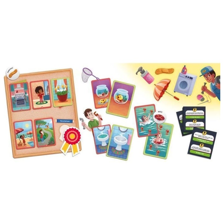 Résolution des problemes - Jeu de Plateau - LIFE SKILLS - Plateau illustré Résolution des problemes - Jeu de Plateau - LIFE SKILLS - Plateau illustré
