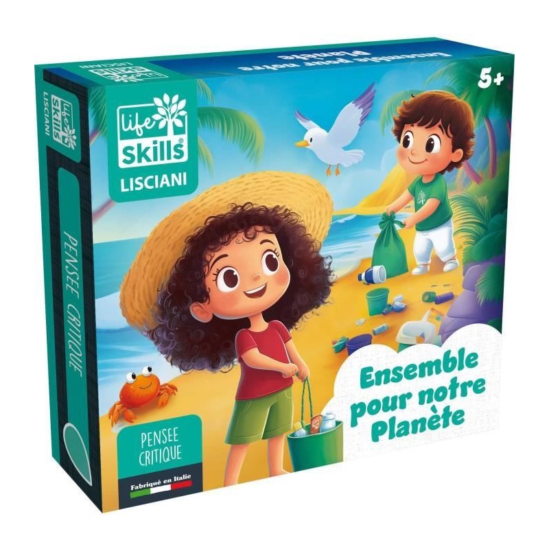 Ensemble pour la planete - Jeu de Plateau - LIFE SKILLS - Plateau illu Ensemble pour la planete - Jeu de Plateau - LIFE SKILLS - Plateau illu
