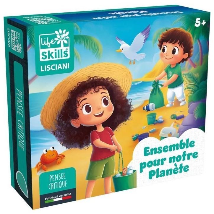 Ensemble pour la planete - Jeu de Plateau - LIFE SKILLS - Plateau illustré
